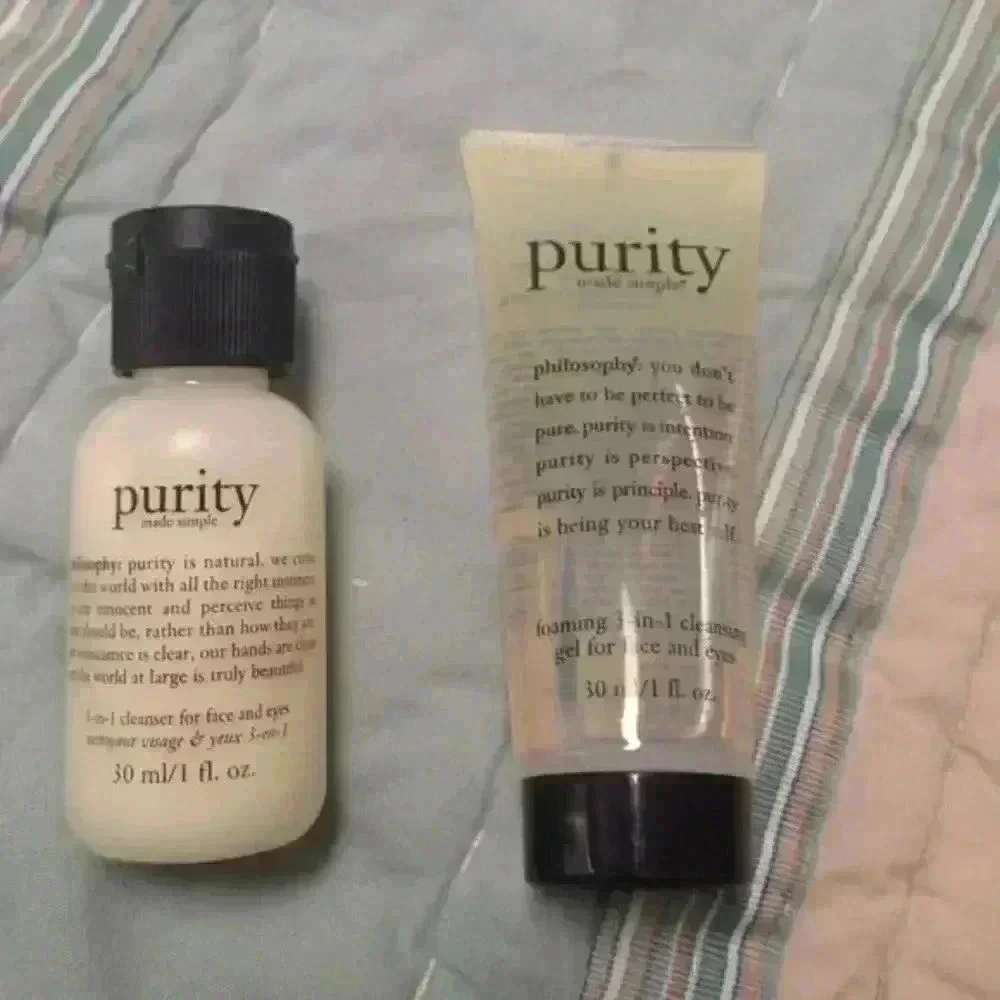 Philosophy bag with purity cleanser 2 30ml bottles - Picture 4 of 4